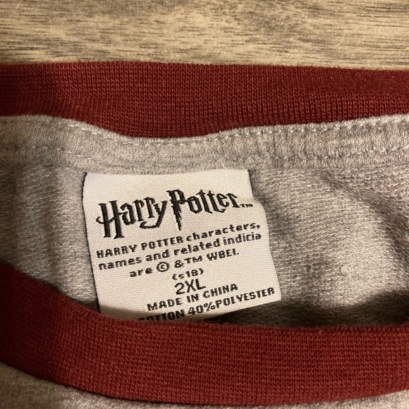 Harry Potter 2XL (s18) Long Sleeved Shirt - Picture 4 of 5